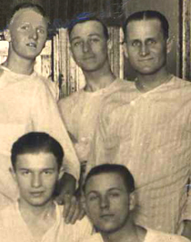 Image of Guys in the dorm at Old Olivet ca1925-26